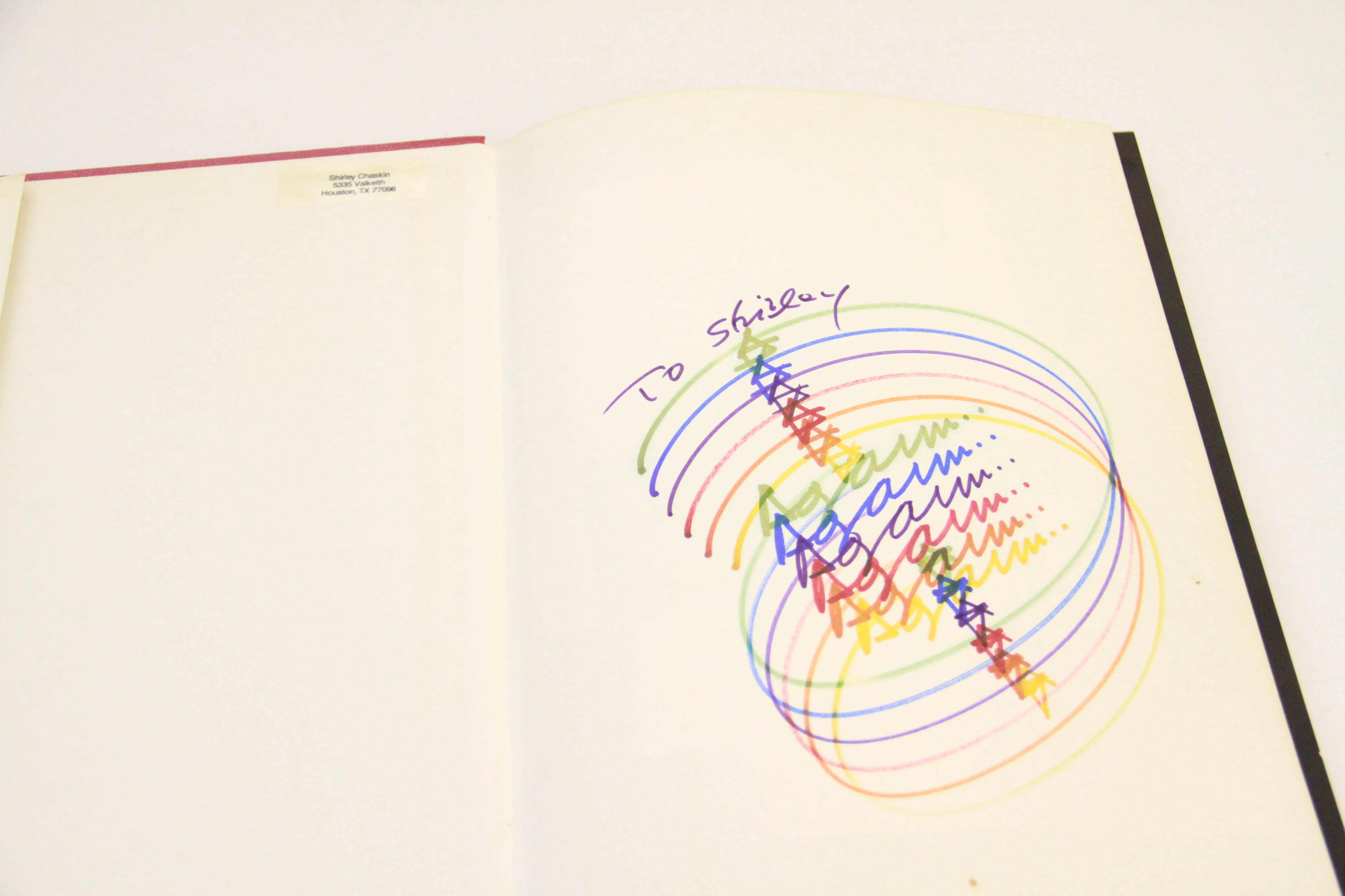 Signed Yaacov Agam Book