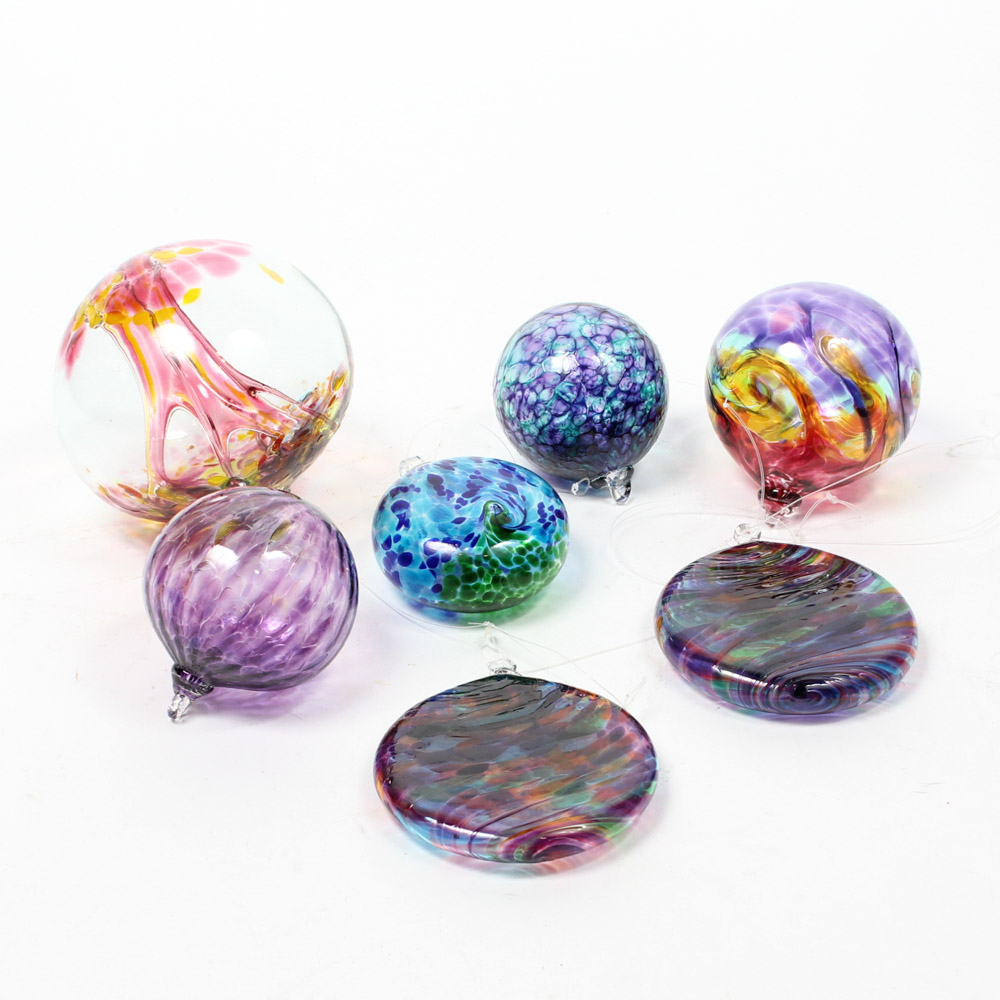 Hand Blown Glass Ornaments
