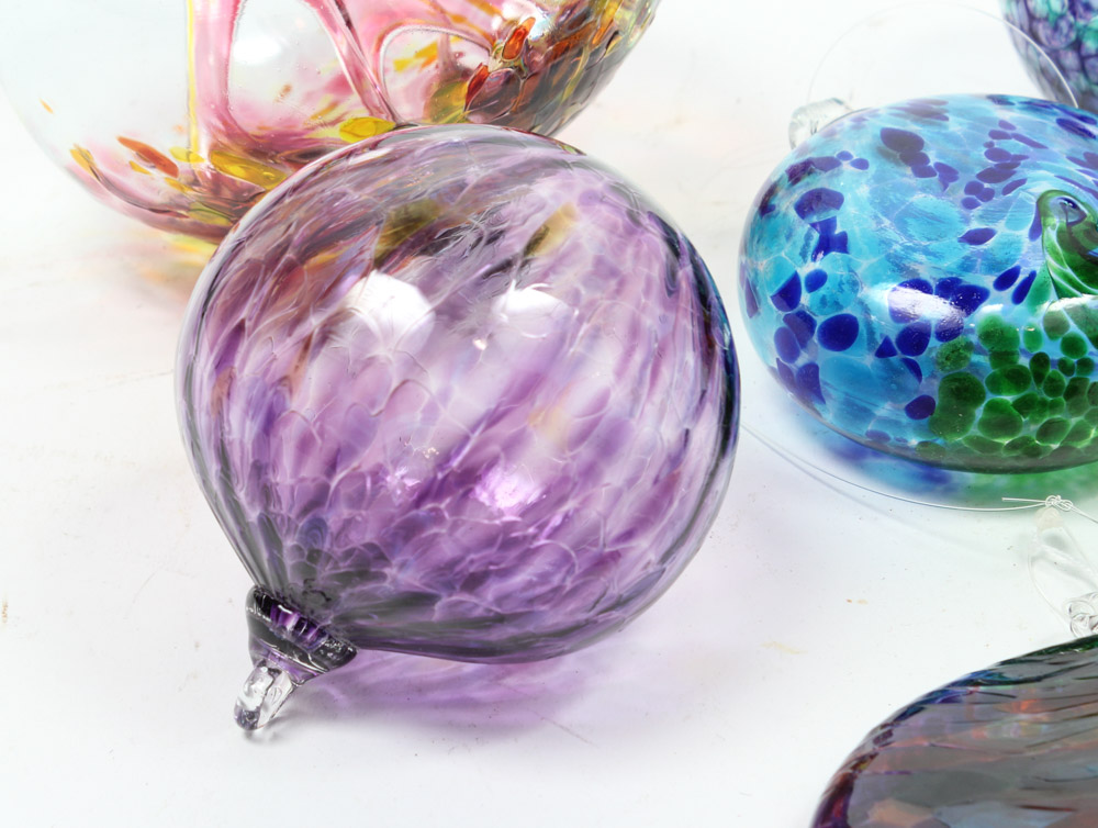 Hand Blown Glass Ornaments