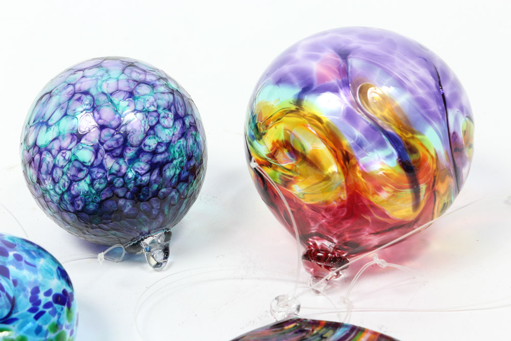 Hand Blown Glass Ornaments