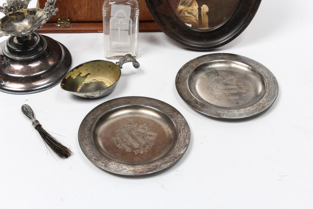 Antique Last Rites Kit