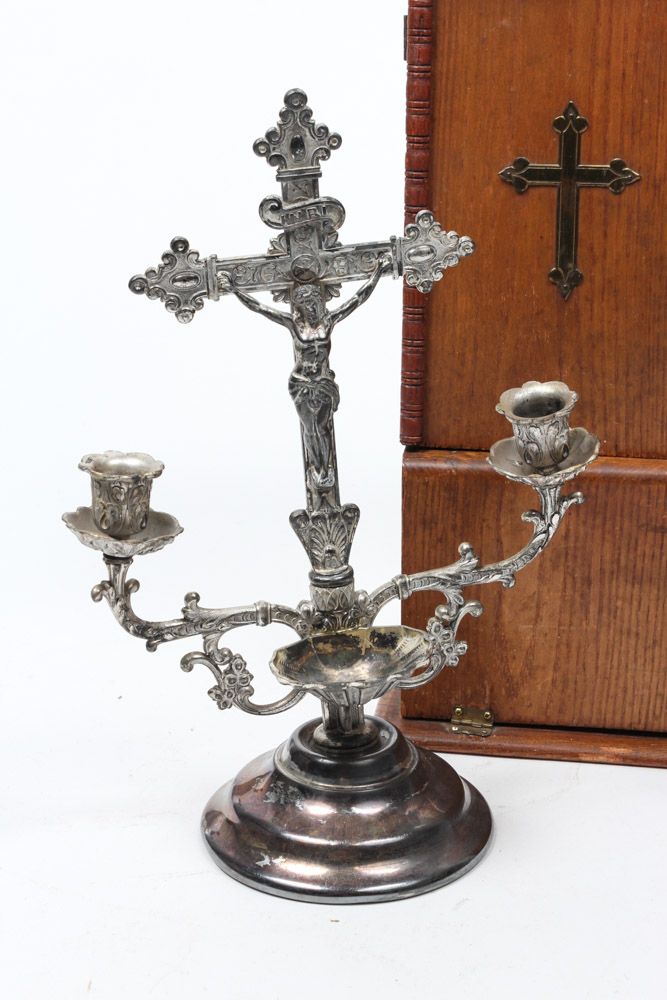 Antique Last Rites Kit