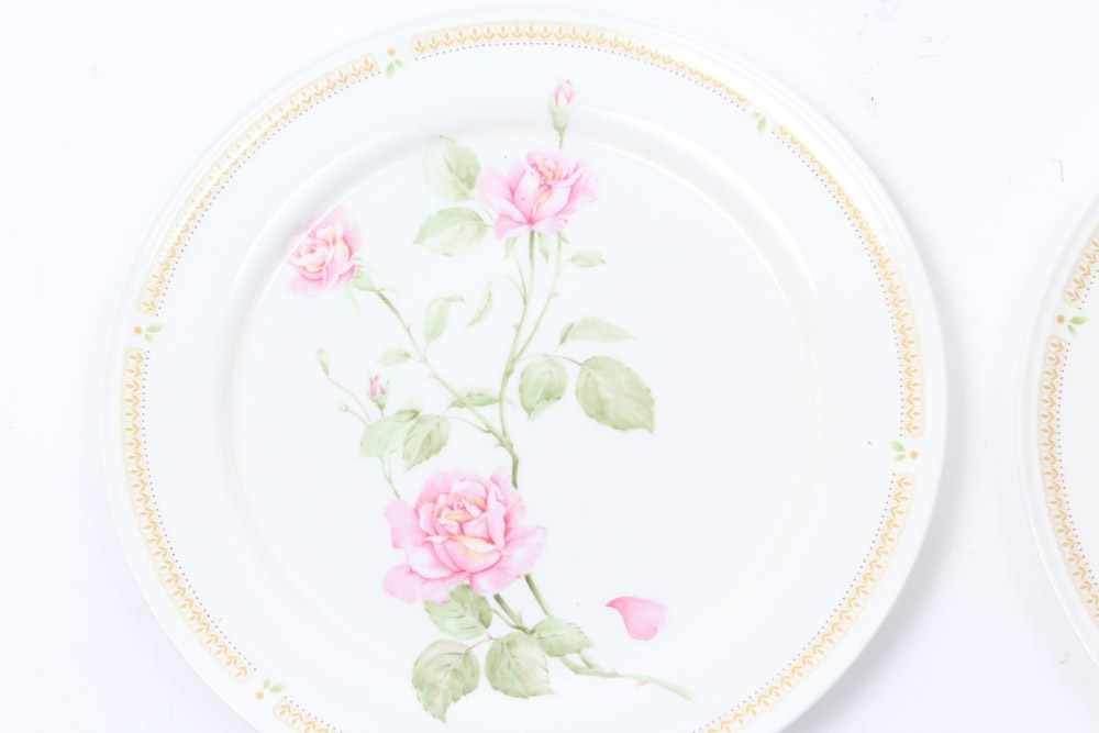 Mikasa "Nature's Garden" China Place Settings for Six
