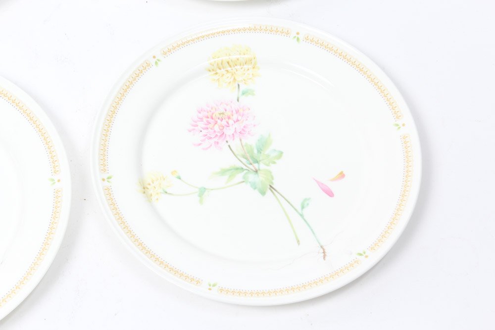 Mikasa "Nature's Garden" China Place Settings for Six