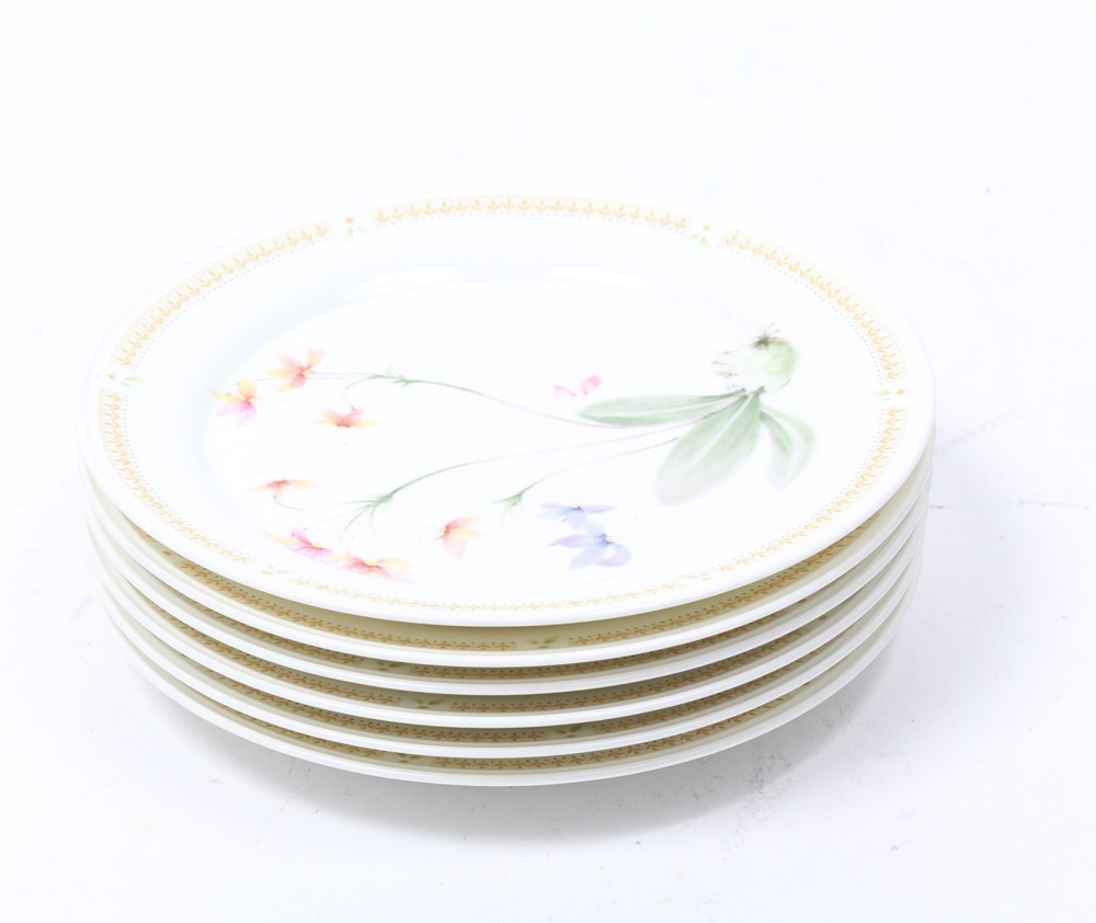 Mikasa "Nature's Garden" China Place Settings for Six
