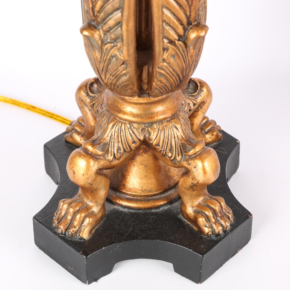 Gold Tone Table Lamps