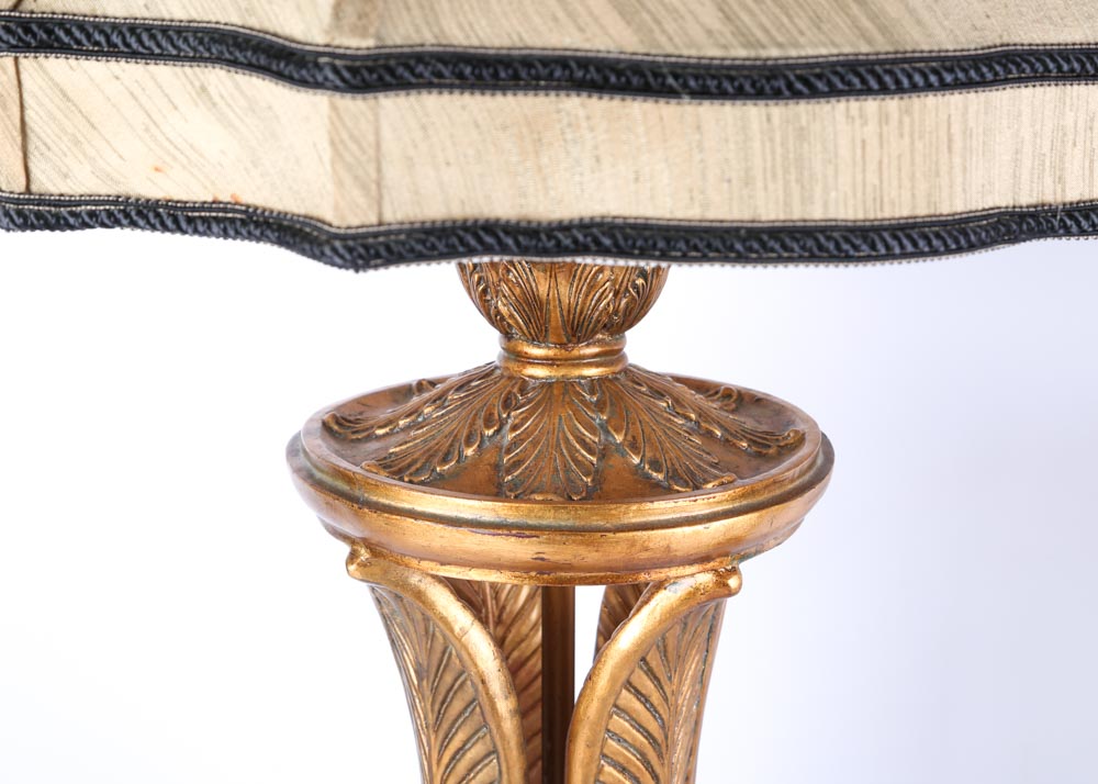 Gold Tone Table Lamps
