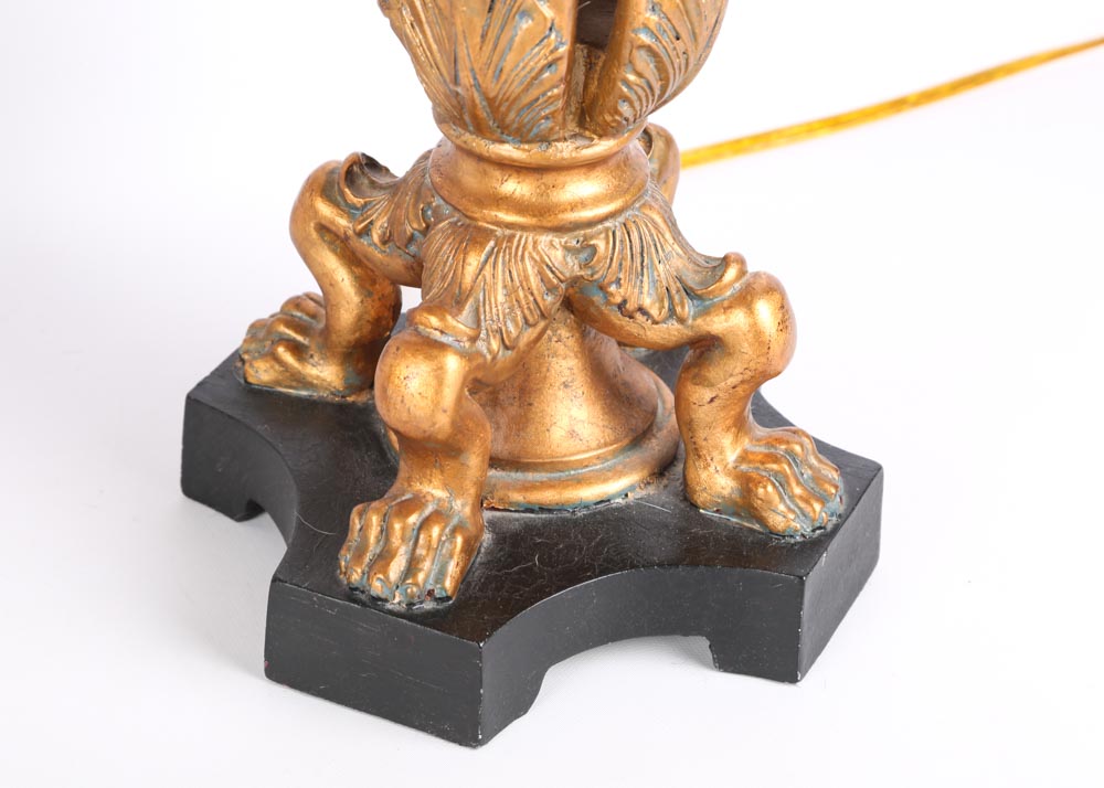 Gold Tone Table Lamps