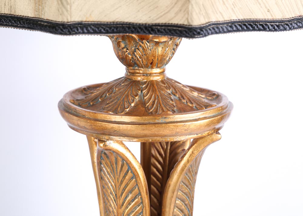 Gold Tone Table Lamps