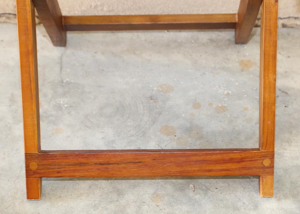 Folding Teak Side Table