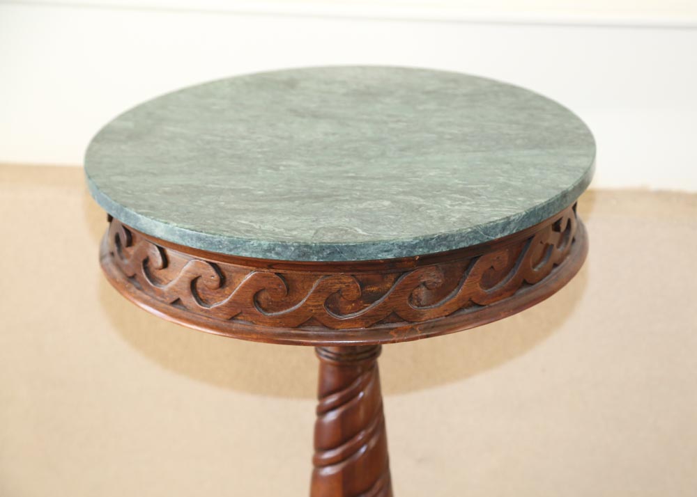 Marble Top Side Table