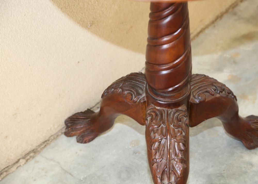 Marble Top Side Table