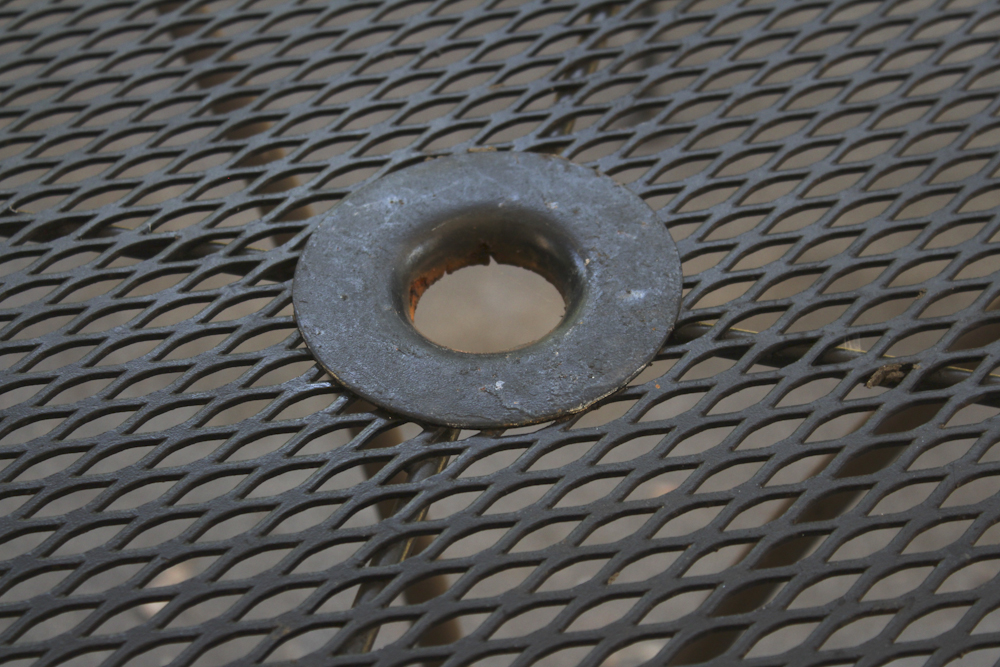 Black Cast Metal Patio Set