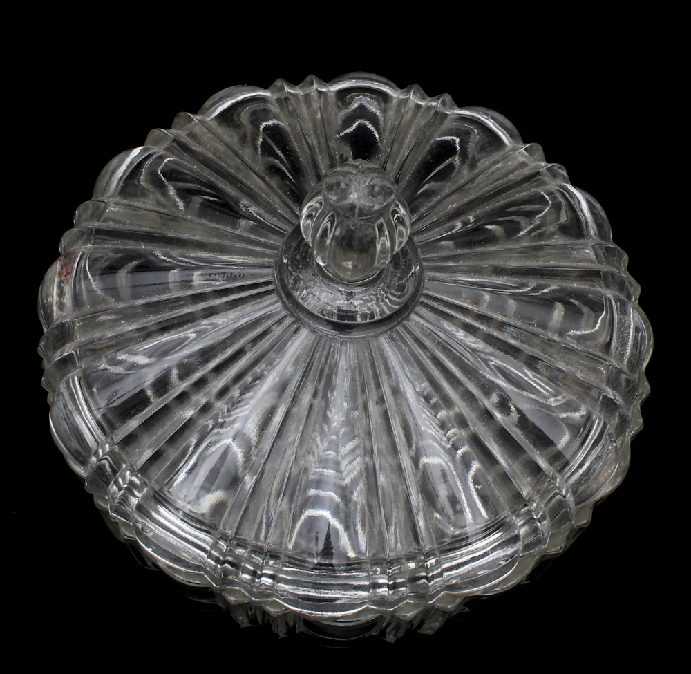 Cut and Pressed Glass Pieces