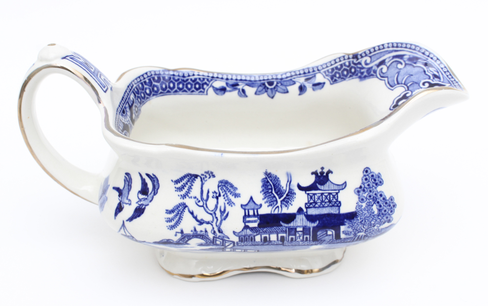 Burleigh "Blue Willow" China Tableware