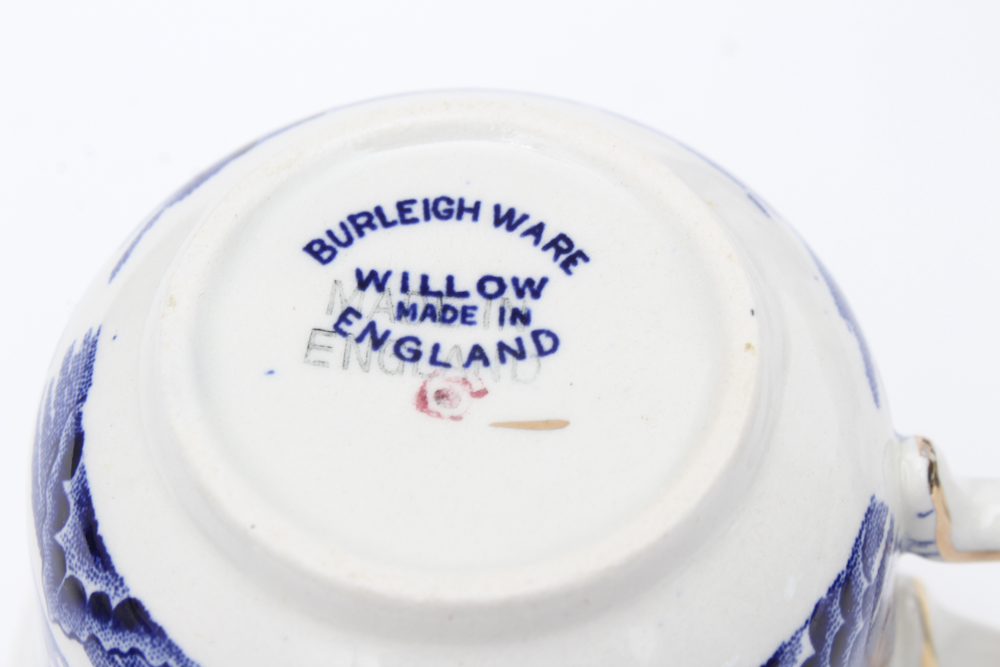 Burleigh "Blue Willow" China Tableware