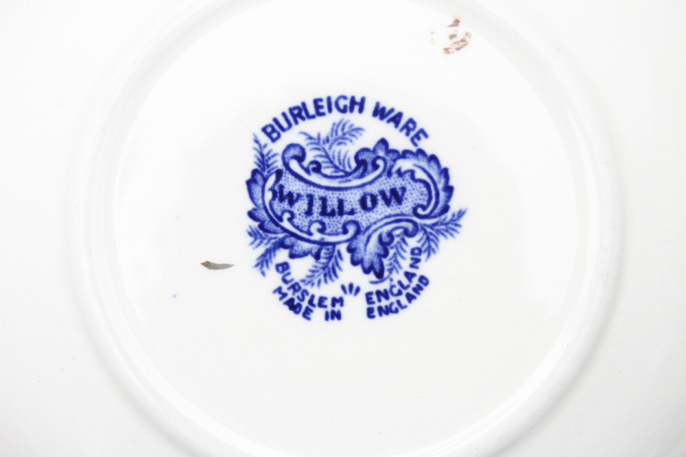 Burleigh "Blue Willow" China Tableware