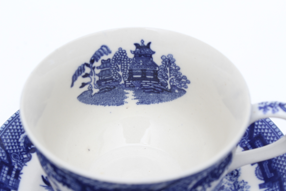Burleigh "Blue Willow" China Tableware