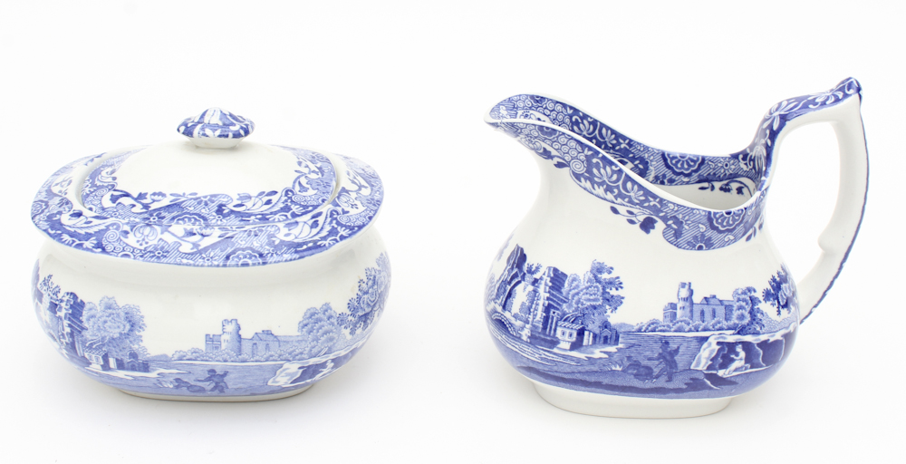 Burleigh "Blue Willow" China Tableware