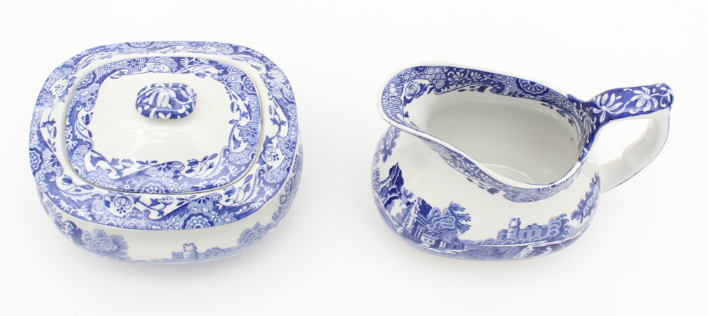 Burleigh "Blue Willow" China Tableware