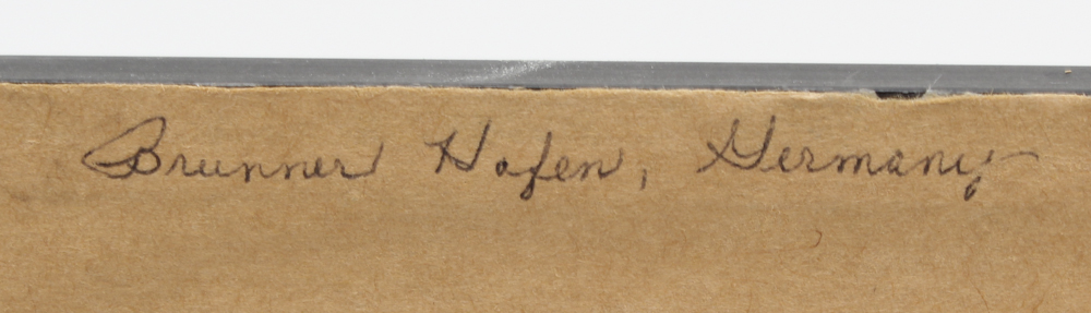 Glazed Lithograph After Vernon Ward's "Mevagissey Harbour."