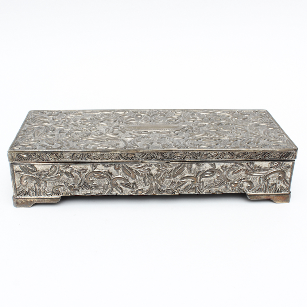 Godinger Silver Plated Jewelry Box