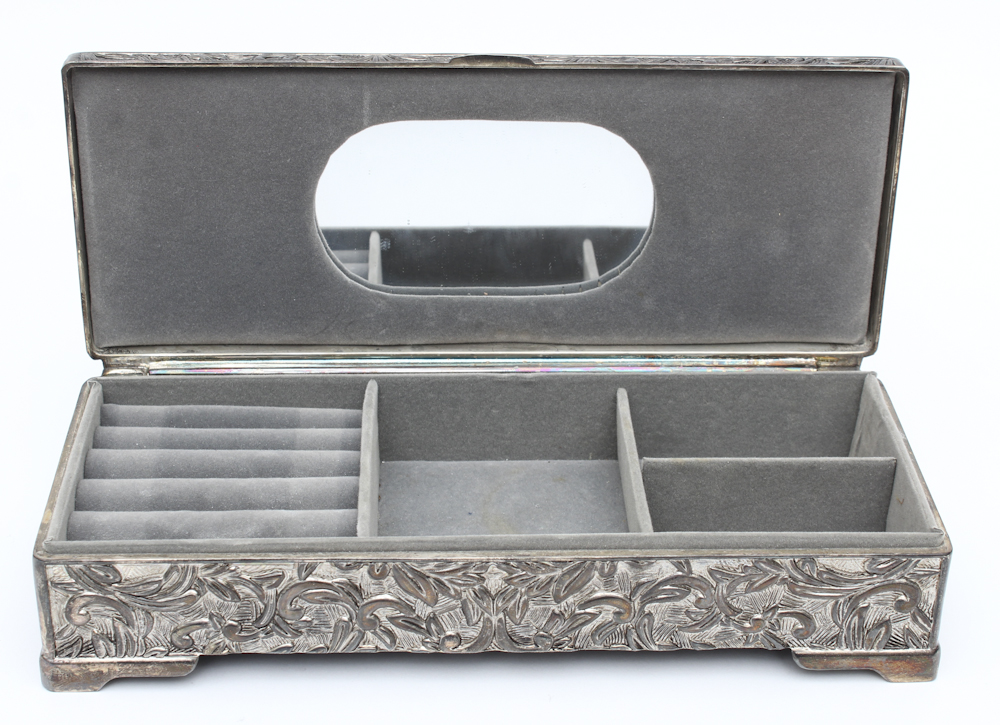 Godinger Silver Plated Jewelry Box