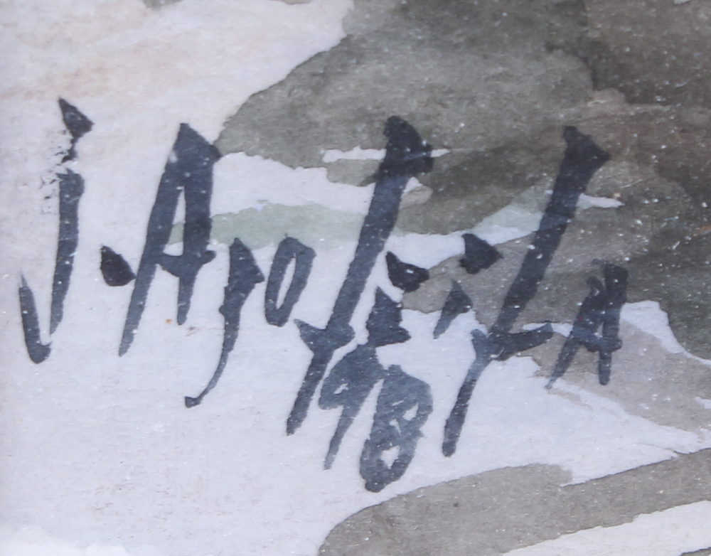 Grouping of Oceanic Original Watercolor Paintings