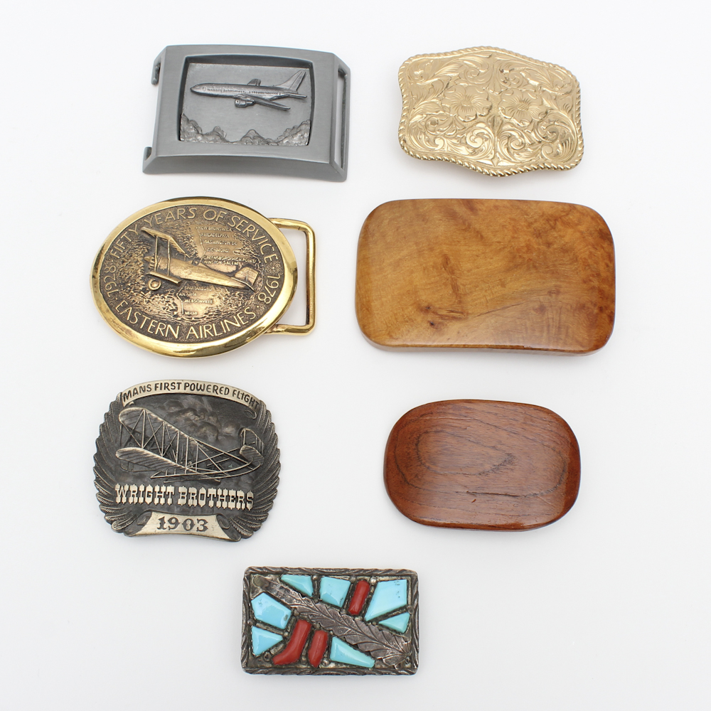 Collection of Belt Buckles