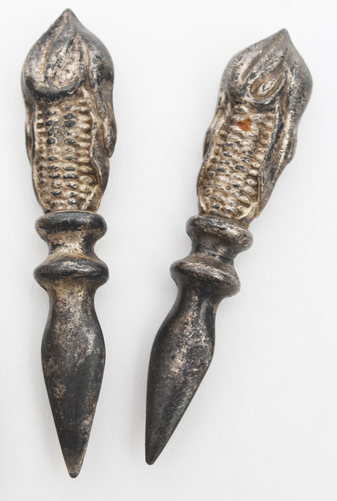 Silver Plate Corn Cob Holders