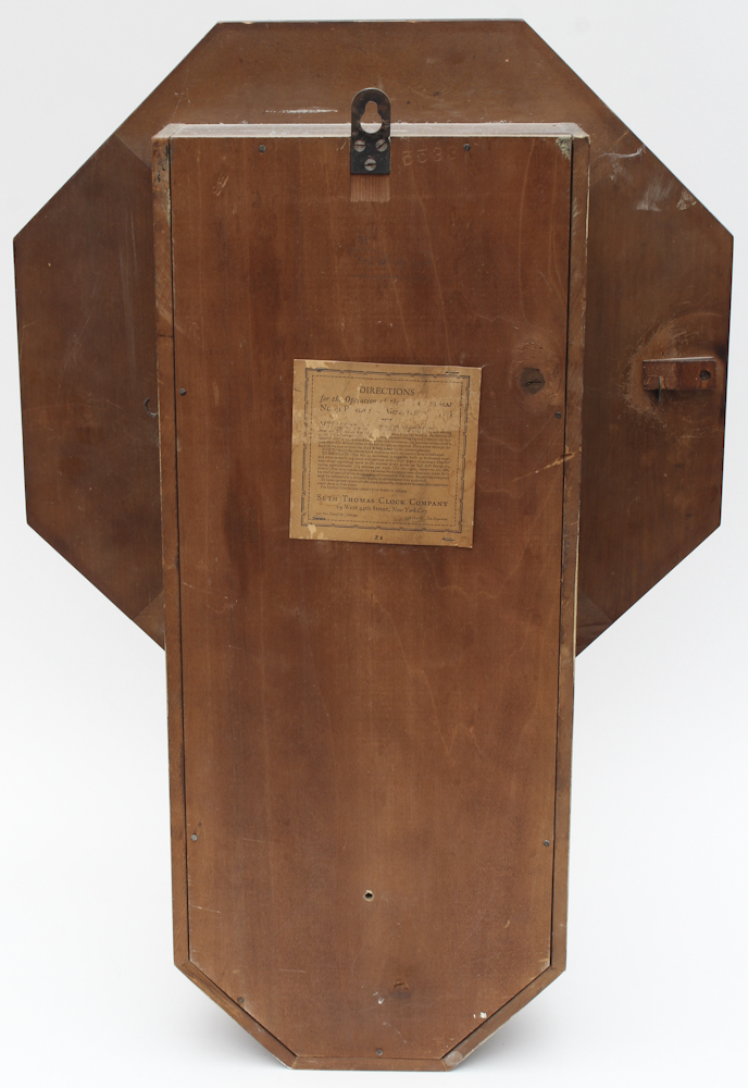 Vintage Seth Thomas Drop Octagon Wall Clock