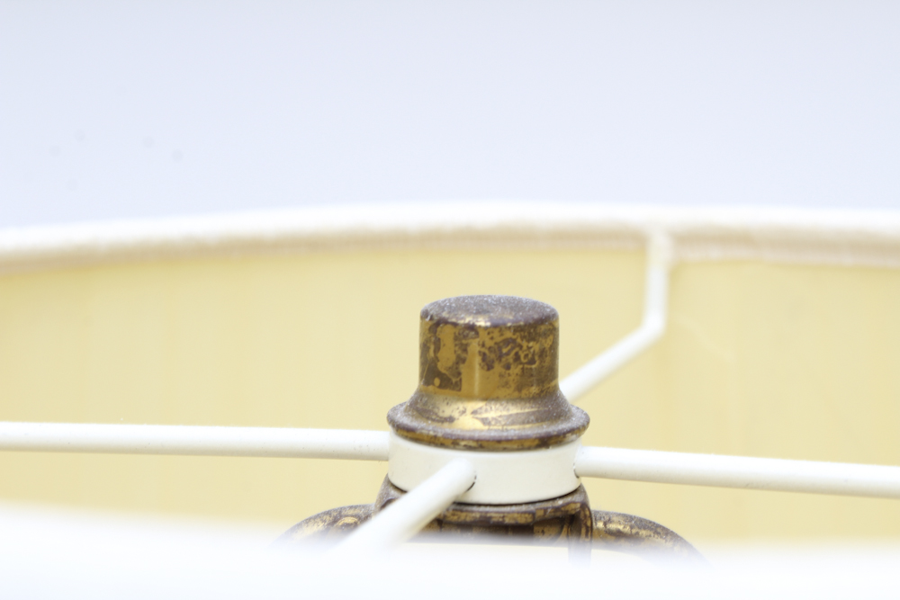 White Ceramic Table Lamp
