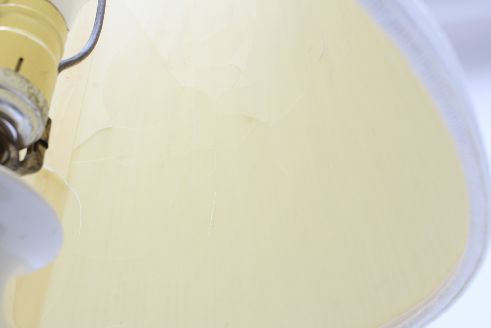 White Ceramic Table Lamp