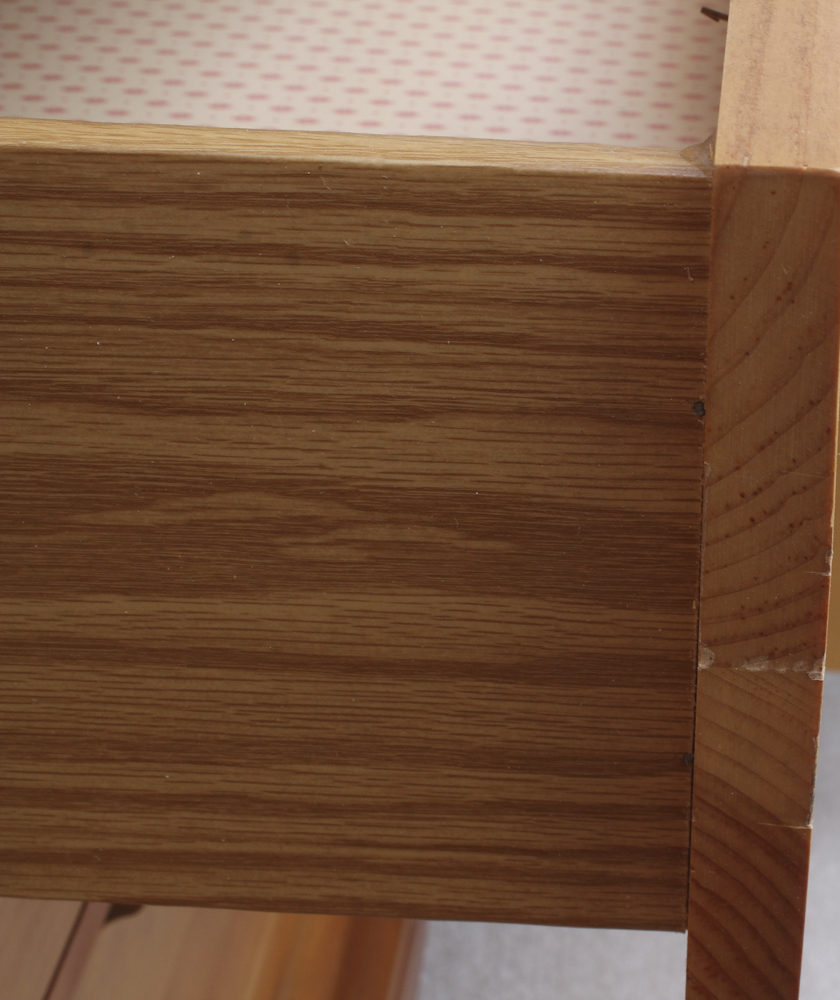 Two Tier Pine Armoire