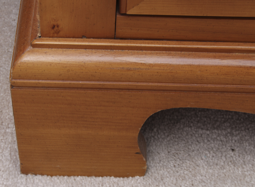 Two Tier Pine Armoire