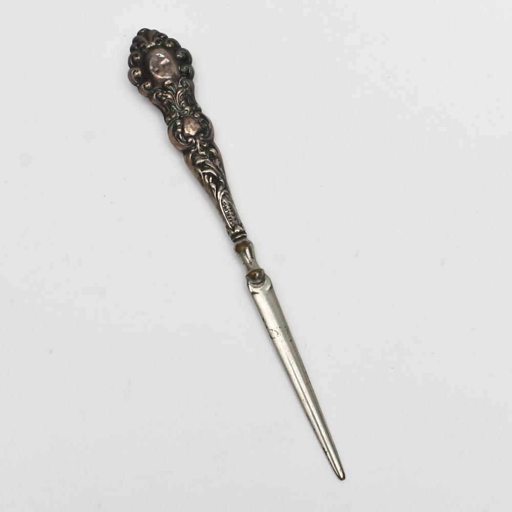 Vintage Stephen Castan & Co. Sterling Silver Letter Opener