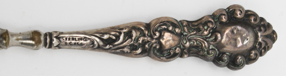 Vintage Stephen Castan & Co. Sterling Silver Letter Opener