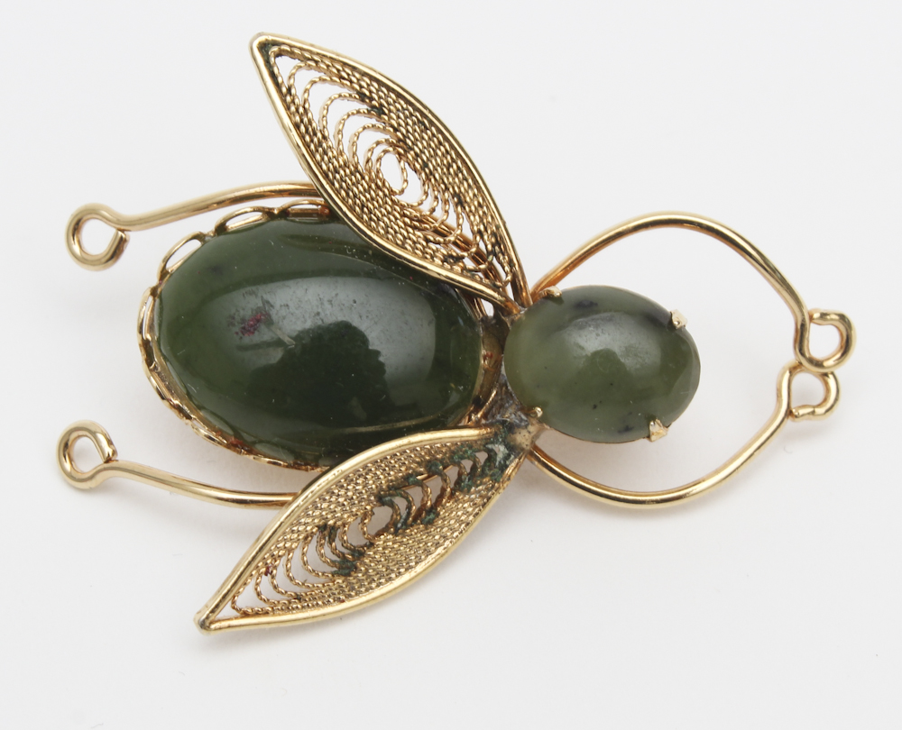 Sterling Silver and Costume Brooches