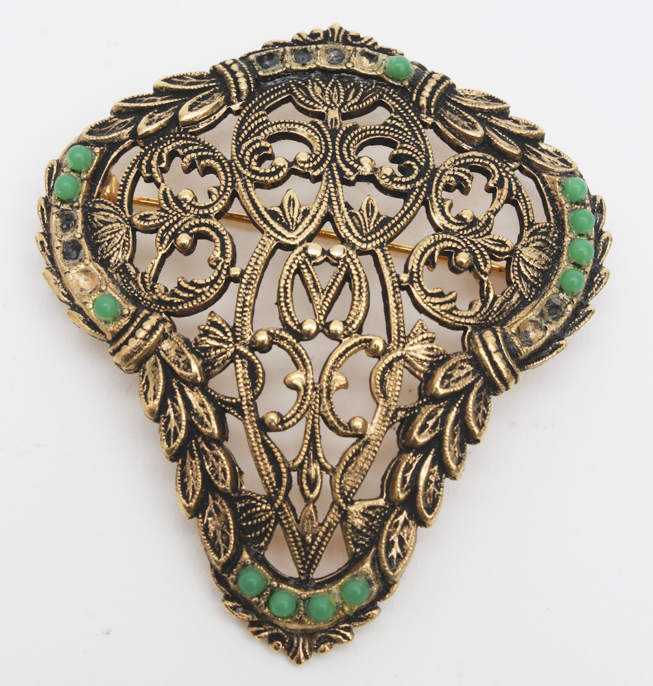 Sterling Silver and Costume Brooches