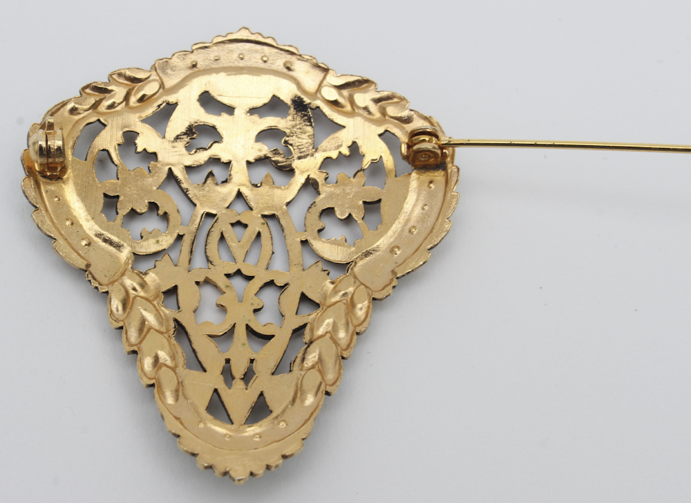 Sterling Silver and Costume Brooches