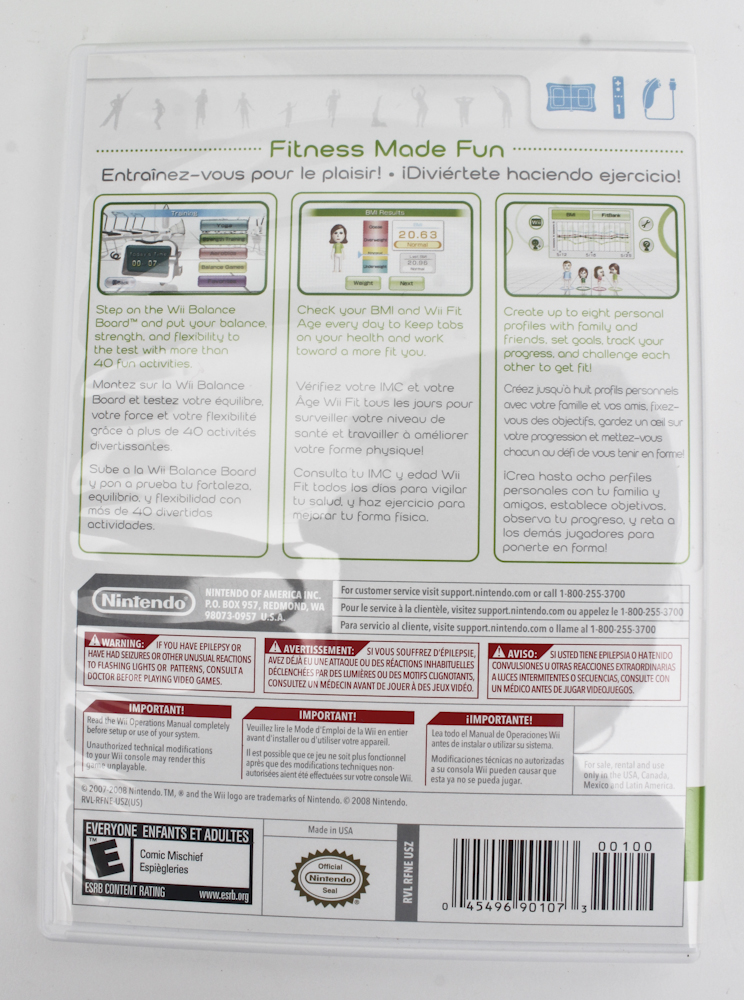 Wii Fit Video Game Console