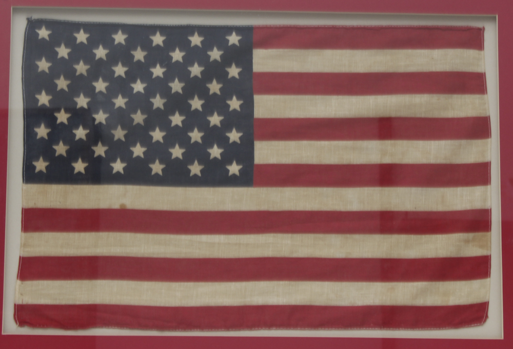 Framed American Flag