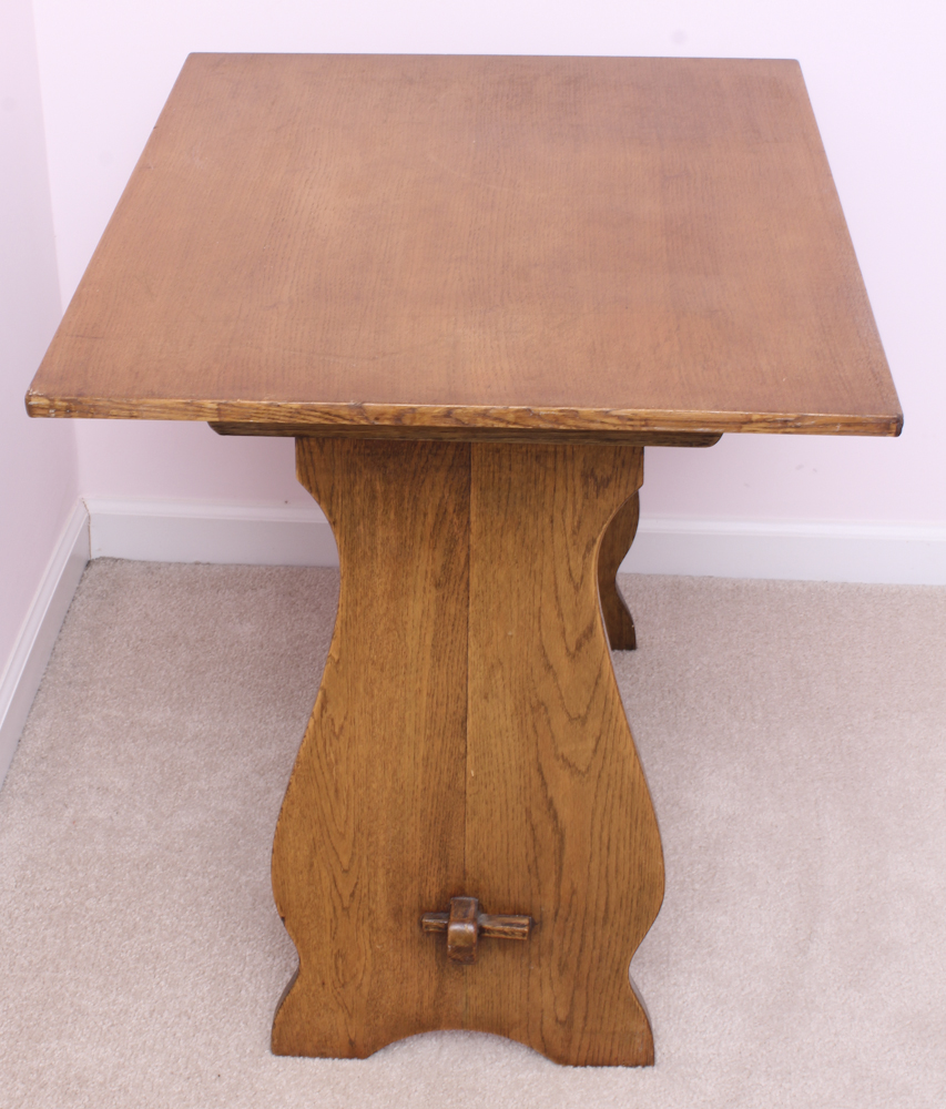 Cedar Hued Accent Table