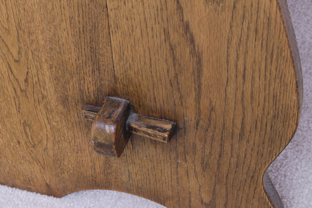 Cedar Hued Accent Table