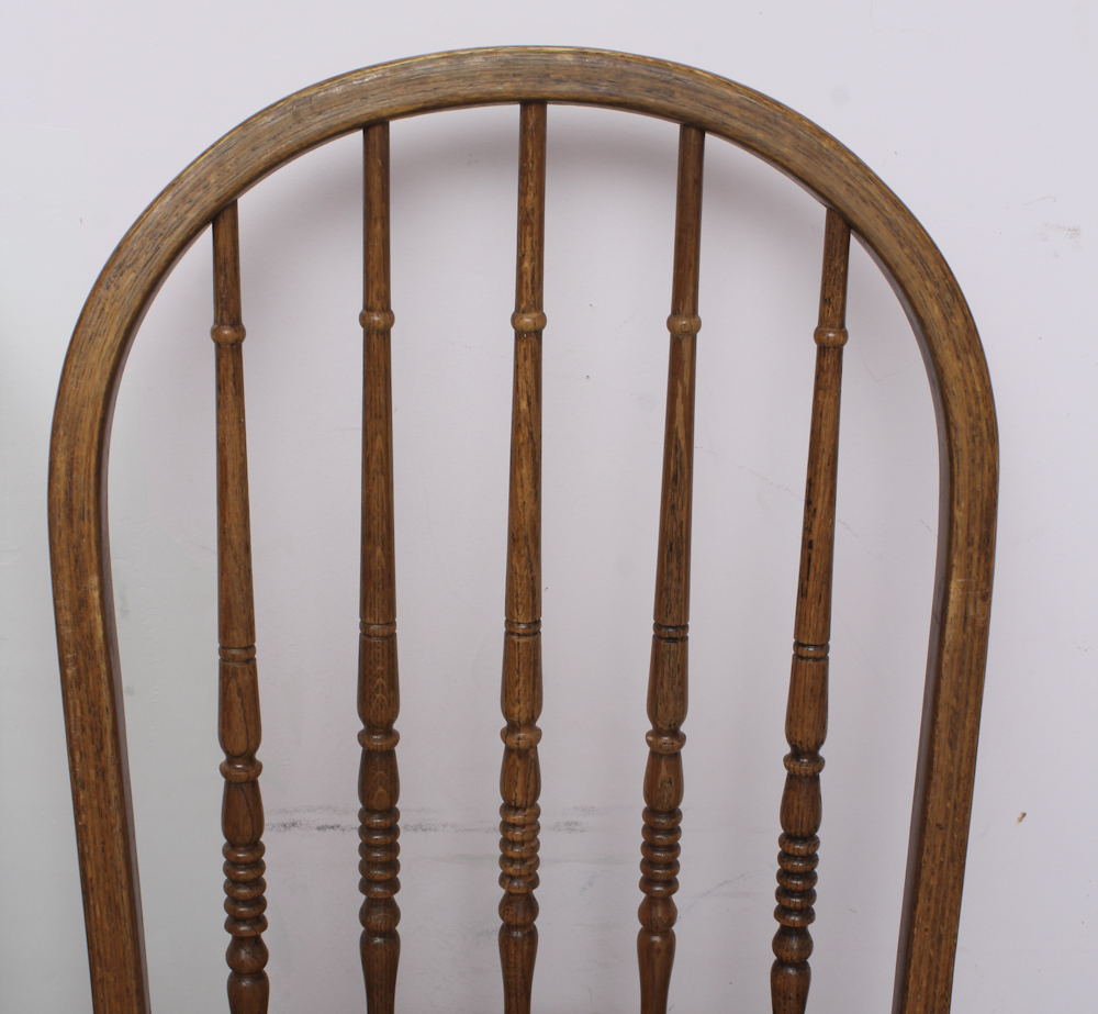 Set of Oak Dining Chairs