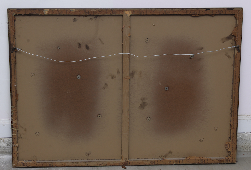 East Asian Style Horse Mahogany Relief Carving