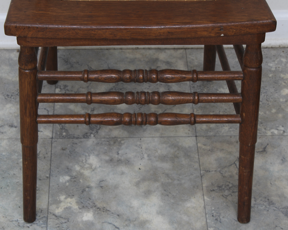 Grouping of Vintage Cane Seated Chairs
