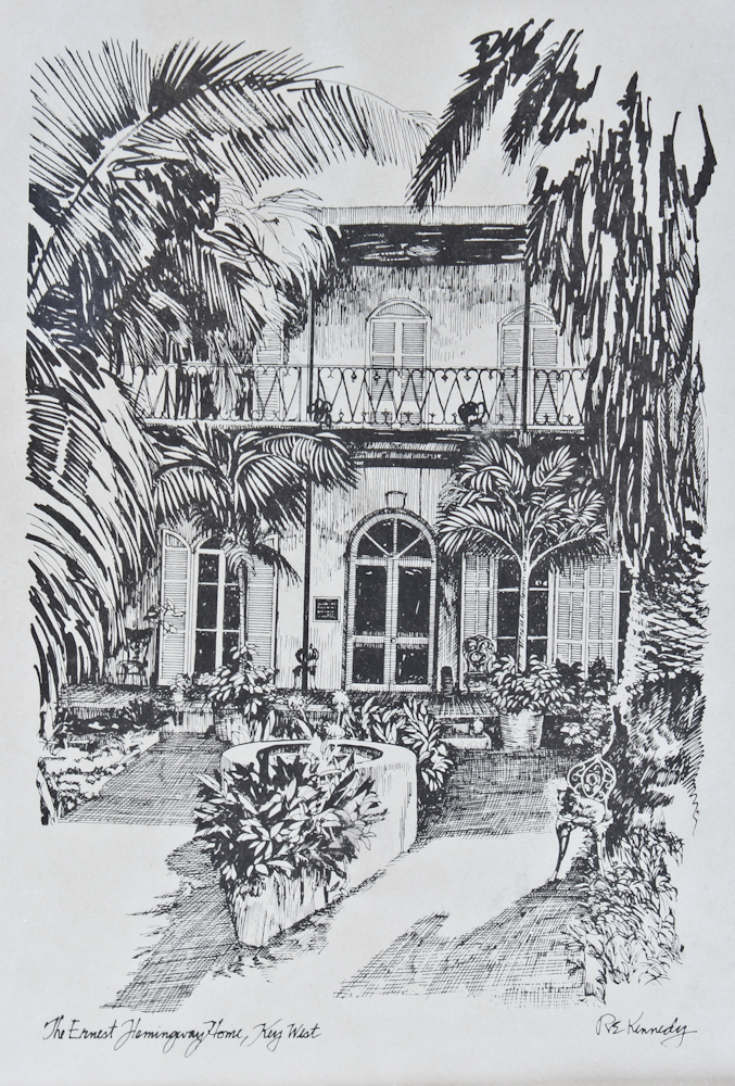 Collection of Key West Prints In Drift Wood Frames