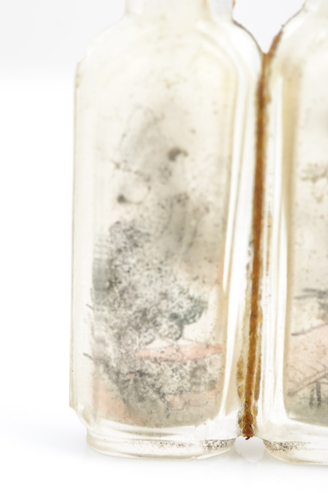 Antique Chinese Glass Double Snuff Bottle