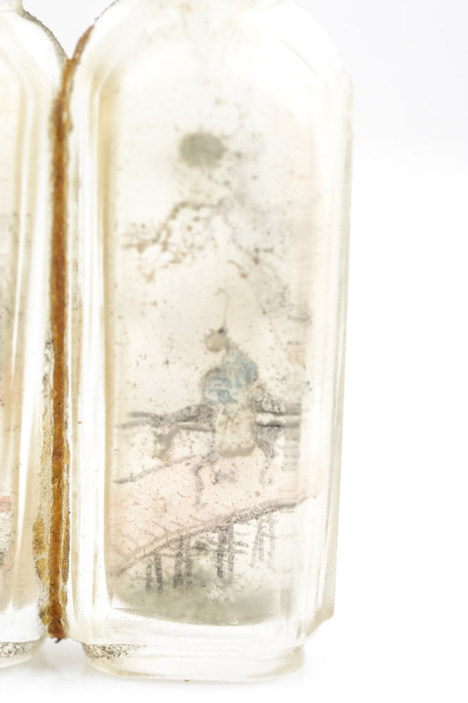 Antique Chinese Glass Double Snuff Bottle